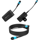 Fletch Fibre 50ft Cable Kit with 1x TX & RX Kit