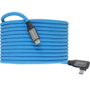 Kondor Blue KB-USBC15RA 15ft Tether USB-C 3.2 Cable S to RA Blue