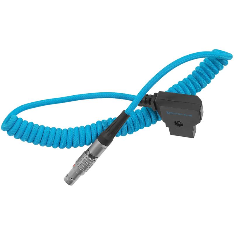 Kondor Blue D-Tap to PYXIS 2-Pin LEMO (0B Male) Power Cable for SmallHD, Teradek, Z CAM - KONDTAPLEMO2P