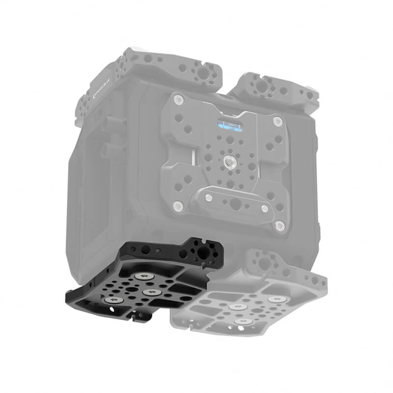 Kondor Blue Blackmagic Pyxis Cage System (Bottom Half Plate) (SPECIAL OFFER) Kondor Blue Pyxis Cage System (Bottom Half Plate)(Raven Black) - KONPYXBPBK