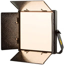 IKAN LBX10-3PT-KIT Lyra 1 x 1 Bi-Colour 3-Point Studio Panel Soft LED Light w/ DMX Control - IKALBX103PTKIT
