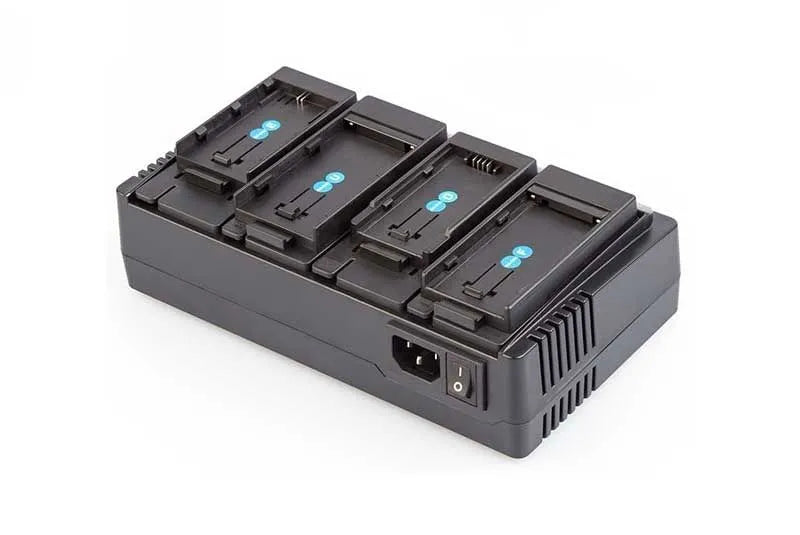 SWIT LC-D421E KIT 4-Channel DV Charger with 4x Cannon LP-E Style Plates