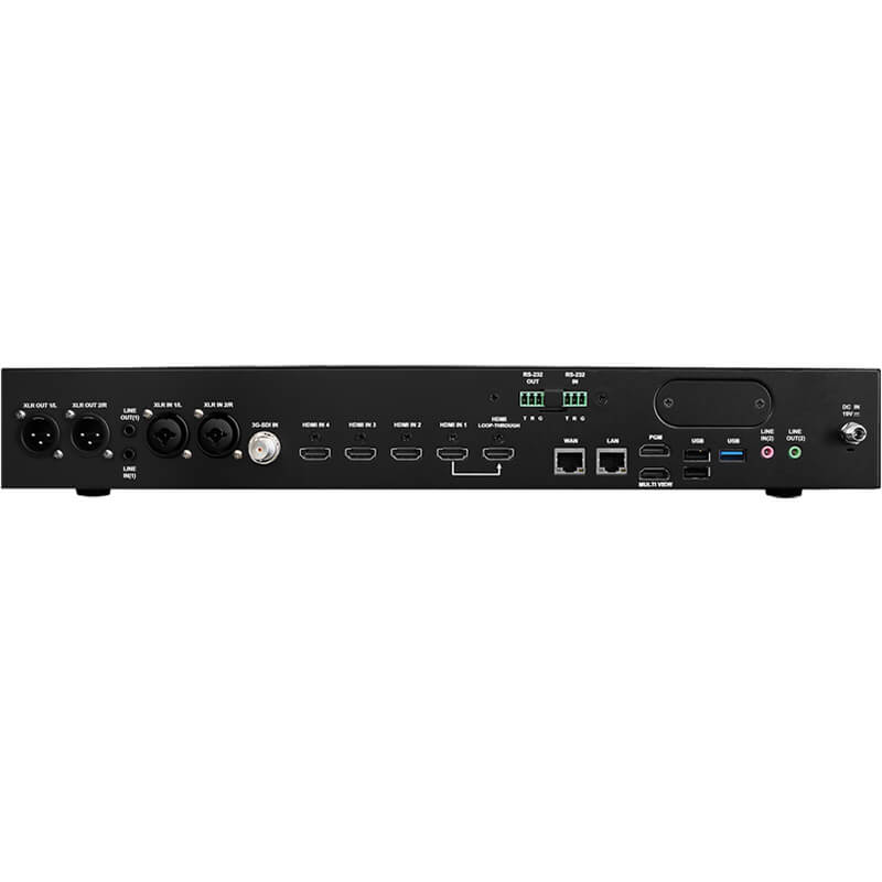 Lumens LC300 4-Channel Recorder and Streaming Media Processor with UltraHD and NDI