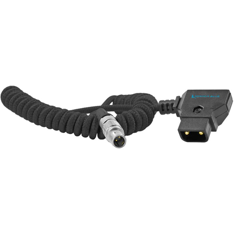 Kondor Blue D-Tap to PYXIS 2-Pin LEMO (0B Male) Power Cable for SmallHD, Teradek, Z CAM - KONDTAPLEMO2PBK