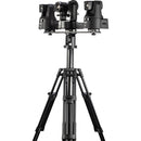 Libec LX-ePed PRO Heavy-duty Electric Pedestal with Dolly for PTZ Cameras