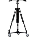Libec LX-ePed PRO Heavy-duty Electric Pedestal with Dolly for PTZ Cameras
