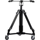 Libec LX-ePed PRO Heavy-duty Electric Pedestal with Dolly for PTZ Cameras