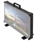TVLogic LXM-240P-FM 24-inch 4K/UHD 12G Quad Field Monitor with Multi-Mounting Cage