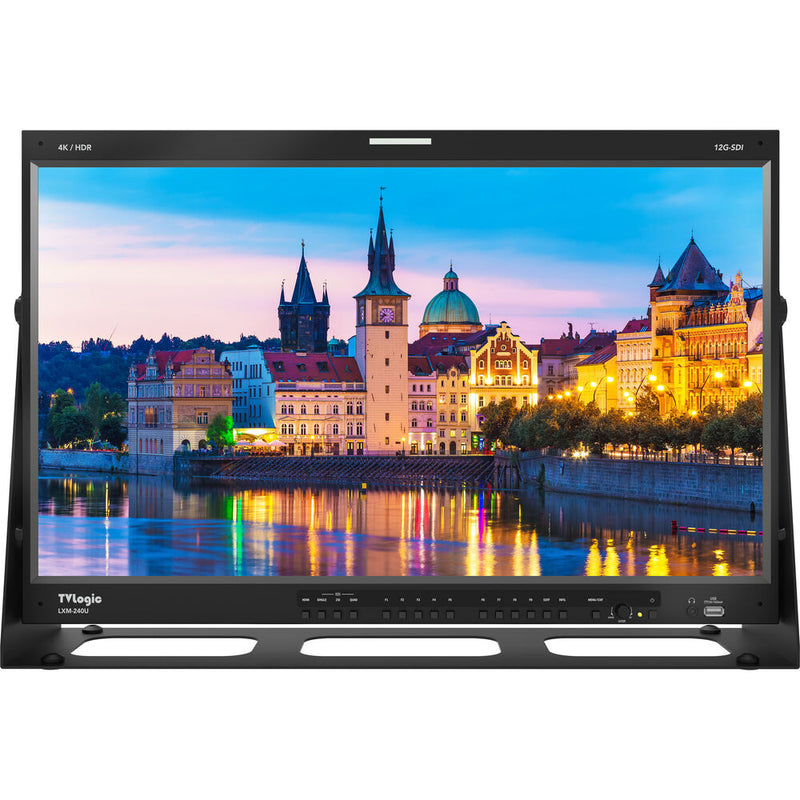 TVLogic LXM-240U DCI/UHD 4K HDR 12G-SDI Monitor