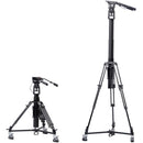 IKAN M-GH20-PEDESTAL Motorized Pedestal Kit, Fluid Head w/ Adjustable Counterbalance, 20KG Payload Capacity - IKAMGH20PED