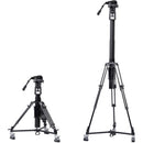 IKAN M-GH25-PEDESTAL Motorized Pedestal Kit, Fluid Head w/ Adjustable Counterbalance & Drag, 28KG Payload Capacity - IKAMGH25PED