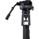 IKAN M-GH25-PEDESTAL Motorized Pedestal Kit, Fluid Head w/ Adjustable Counterbalance & Drag, 28KG Payload Capacity - IKAMGH25PED