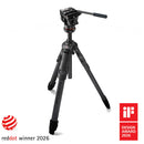 Manfrotto ONE Carbon Tripod with 500X Fluid head - MKONEC-500X