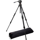 Manfrotto ONE Carbon Tripod with 500X Fluid head - MKONEC-500X