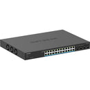 NETGEAR GS724T-600ENETGEAR 24-Port Multi-Gigabit (2.5G) Ethernet Ultra60 PoE++ Smart Switch with 4 SFP+ Ports - MS324TXUP-100EUS