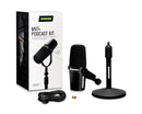 SHURE MV7+-K-BNDL Dynamic Podcast LED Microphone with Stand