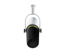 SHURE MV7+-W Dynamic Podcast LED Microphone