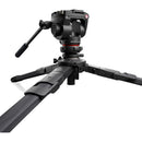 Manfrotto ONE Carbon Fibre Tripod With 500X Fluid Head - MKONEC-500X
