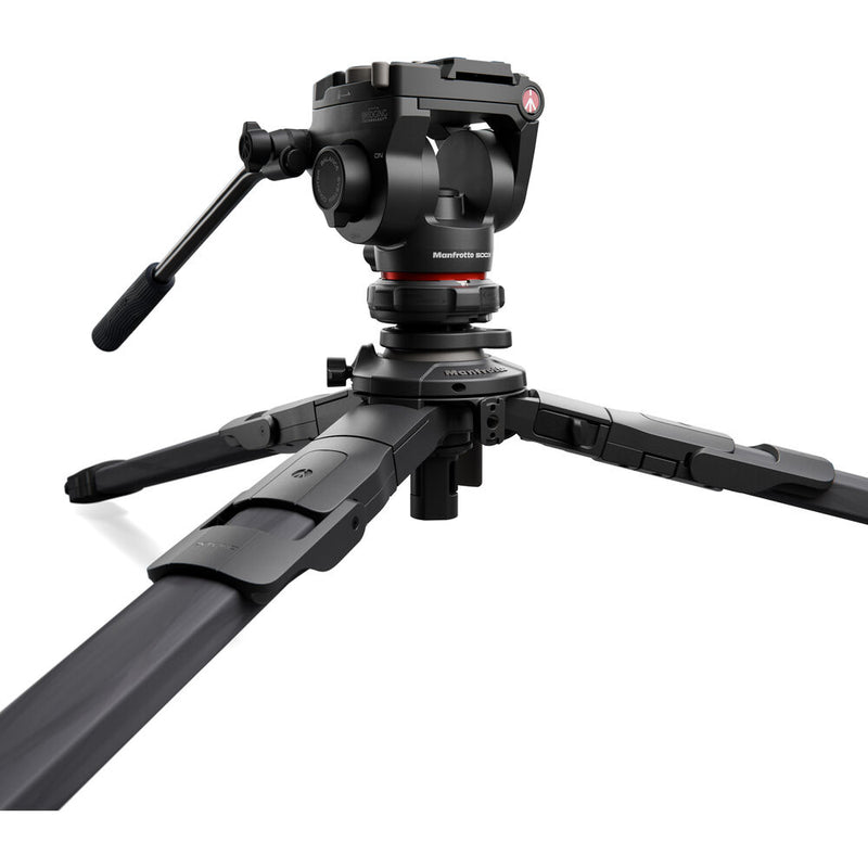 Manfrotto ONE Carbon Fibre Tripod With 500X Fluid Head - MKONEC-500X