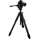 Manfrotto ONE Carbon Fibre Tripod With 500X Fluid Head - MKONEC-500X