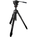 Manfrotto ONE Aluminium Tripod With 500X Fluid Head - MKONEA-500X