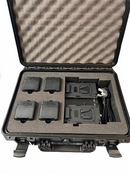 FXLion NANO PRO 150 14.4V/150Wh 4KIT In Hard Case w/FX-M4S Charger - NANO-PRO-150-4KIT
