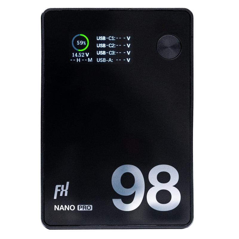 FXLION NANO PRO 14.4V / 98Wh V-Mount Battery with PD 100W