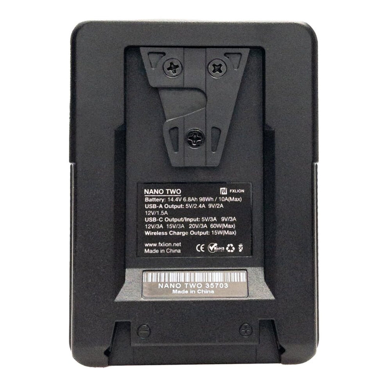 FXLION NANO TWO WIRELESS 14.8V / 98Wh V-Mount Battery (FX LION)