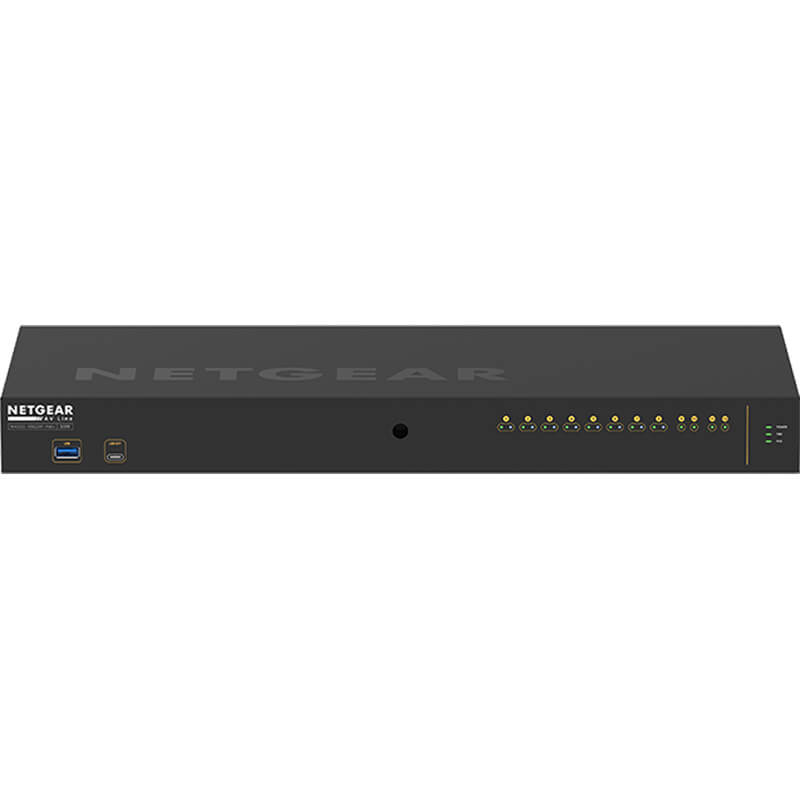 NETGEAR AV Line M4250-10G2XF-PoE+ 8x1G PoE+ 240W 2x1G and 2xSFP+ Managed Switch