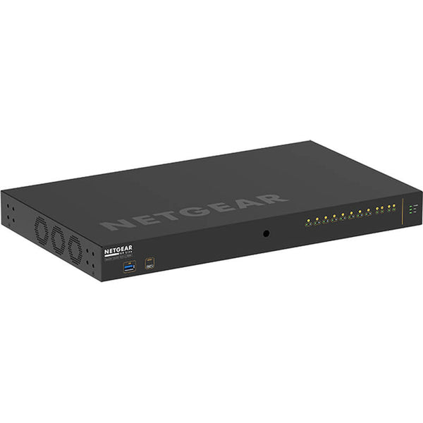 NETGEAR AV Line M4250-10G2XF-PoE++ 8x1G Ultra90 PoE++ 802.3bt 720W 2x1G and 2xSFP+ Managed Switch