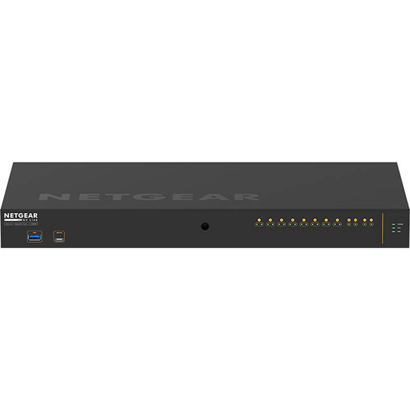 NETGEAR AV Line M4250-10G2XF-PoE++ 8x1G Ultra90 PoE++ 802.3bt 720W 2x1G and 2xSFP+ Managed Switch