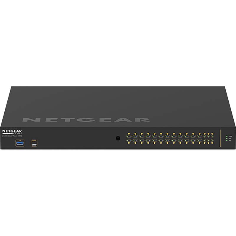 NETGEAR AV Line M4250-26G4XF-PoE+ 24x1G PoE+ 480W 2x1G and 4xSFP+ Managed Switch