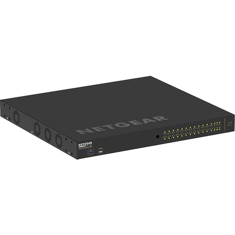 NETGEAR AV Line M4250-26G4F-PoE++ 24x1G PoE++ 1,440W 2x1G and 4xSFP Managed Switch