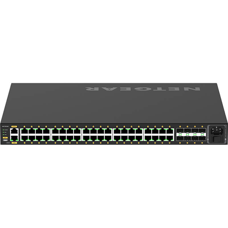 NETGEAR AV Line M4250-40G8XF-PoE+ 40x1G PoE+ 960W and 8xSFP+ Managed Switch