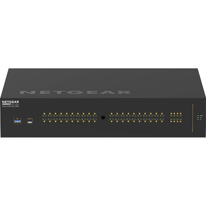 NETGEAR AV Line M4250-40G8XF-PoE++ 40x1G PoE++ 2,880W and 8xSFP+ Managed Switch