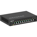 NETGEAR M4250-9G1F-PoE+ AV Line 10 Port/8 Port PoE+ Gigabit Managed Switch With One SFP Port (110 Watts) - GSM4210PD-100EUS