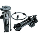 Libec P1000 150mm Flat Base Pedestal System for Studio or Outside Broadcast