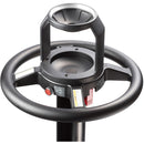 Libec P110S Compact Studio Broadcast Pedestal System with P110 Column & DL-10RB Compact Dolly