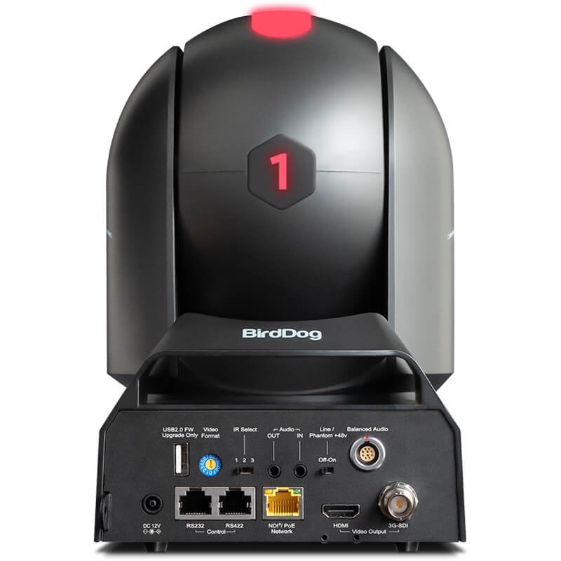 BirdDog P240 Full NDI NDI|HX2 and HX PTZ Camera Black - BDBDP240B (SAVE 19%)