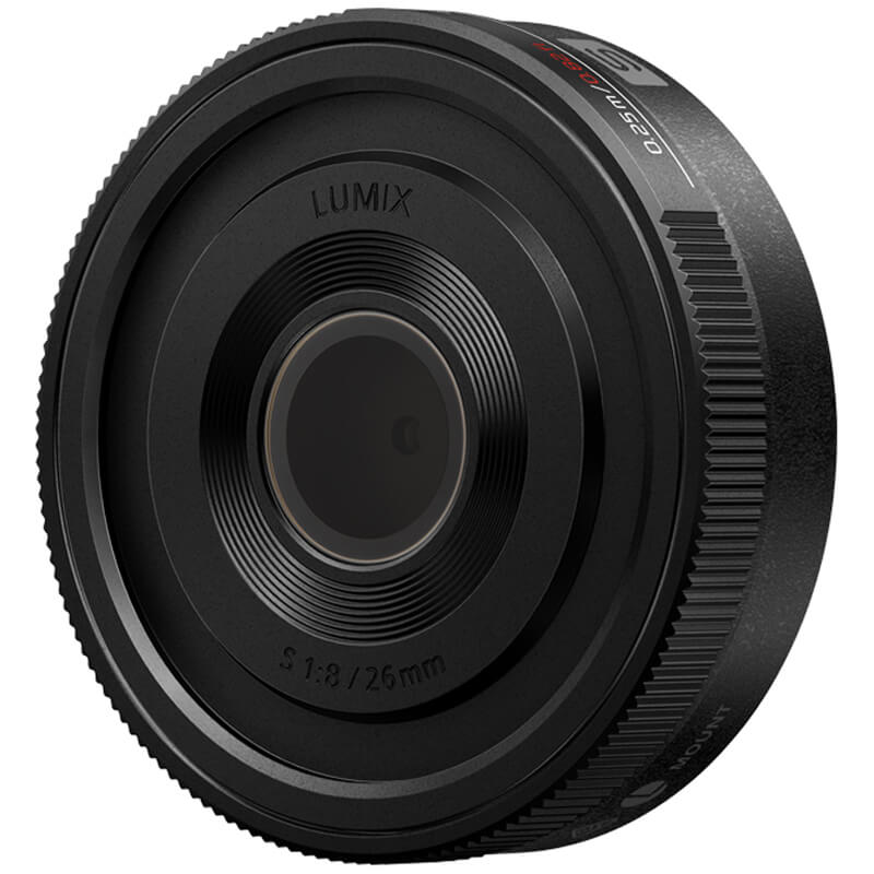 Panasonic S-R26E 26mm F8 Pancake L-Mount Lens