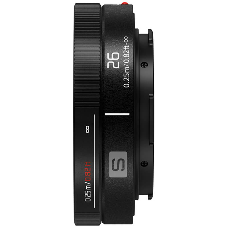 Panasonic S-R26E 26mm F8 Pancake L-Mount Lens