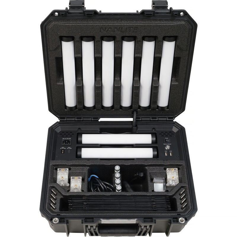 NANLITE PavoTube II 6XR LED RGBWW Pixel Tube Light 8KIT - 03-020 8KIT