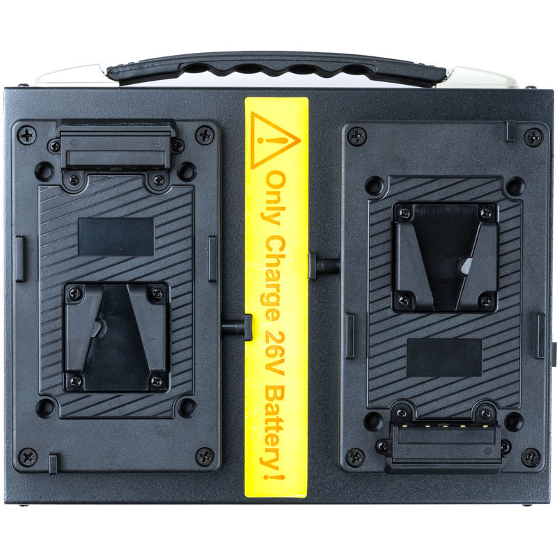 FXLION PL-7S2DS 26V Battery 2-Channel V-lock Charger 29.4V/5A*2