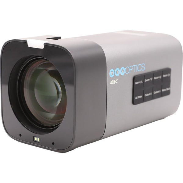 PTZOptics Studio 4K 12x Optical Camera Grey - PT12XSTUDIO4KG