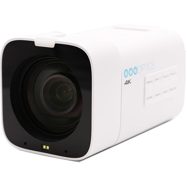 PTZOptics Studio 4K 12x Optical Camera White - PT12XSTUDIO4KW