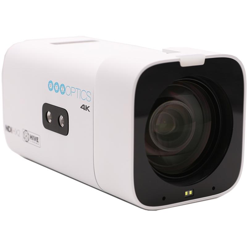 PTZOptics Studio 4K 12x Optical Camera White - PT12XSTUDIO4KW