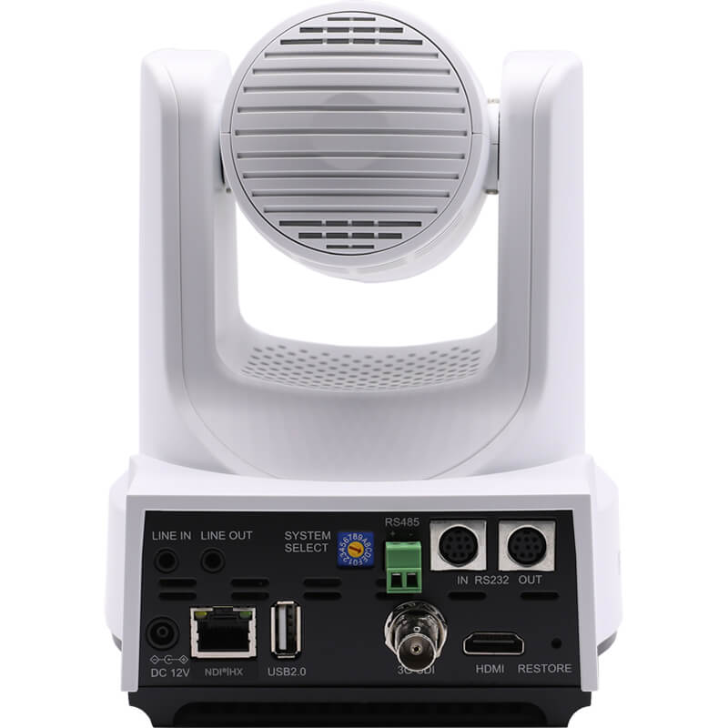 PTZOptics Move 4K 4K Auto-Tracking PTZ camera 20x White - PT20X4KWHG3