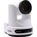 PTZOptics Link 4k Dante-enabled Auto-Tracking PTZ camera 20x White - PT20XLINK4KWH