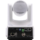 PTZOptics Link 4k Dante-enabled Auto-Tracking PTZ camera 20x White - PT20XLINK4KWH