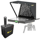 IKAN PT419W-NDI-TK Aura 19-inch POE++ Teleprompter w/ Full NDI Encoding/Decoding & IP Tally Light + Travel Kit - IKAPT419WNDITK